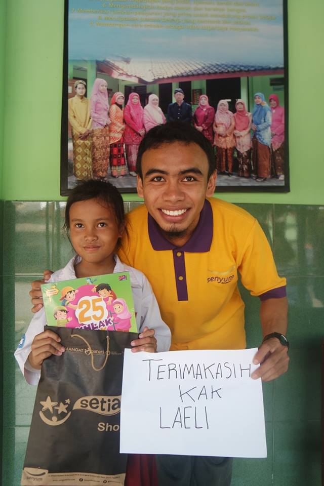 Berbagi Kebahagiaan Adik Asuh Kota Sejuta Bunga